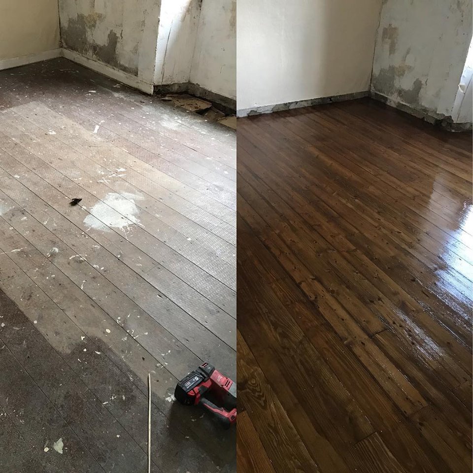 Farmhouse Floorboard Restoration - FlooRestore