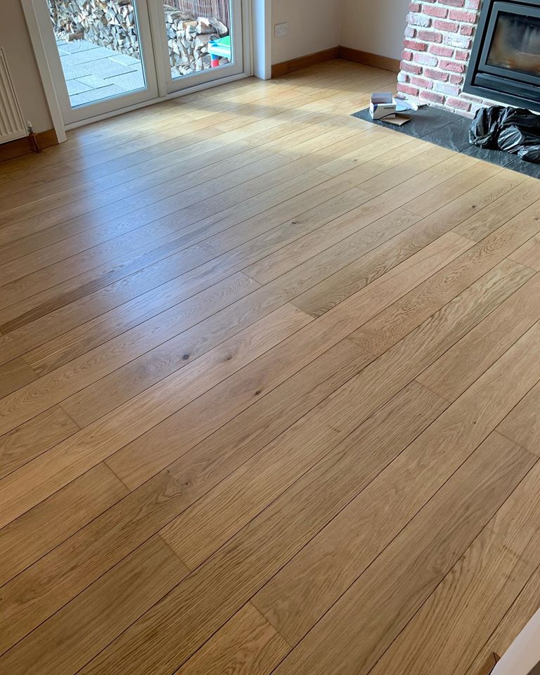 Engineered Oak Floor in Chilton, County Durham - FlooRestore